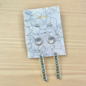 kevia - Orinda Three Piece Earring Set